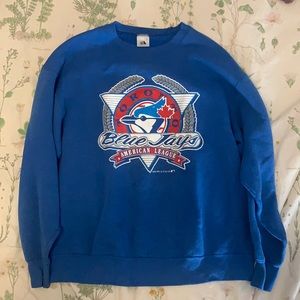 1991 blue jays sweater